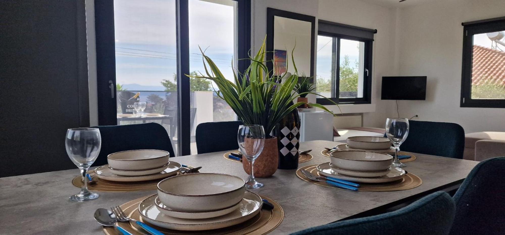 Eden Sea View Harmony Apartment Pefkochori Exterior photo