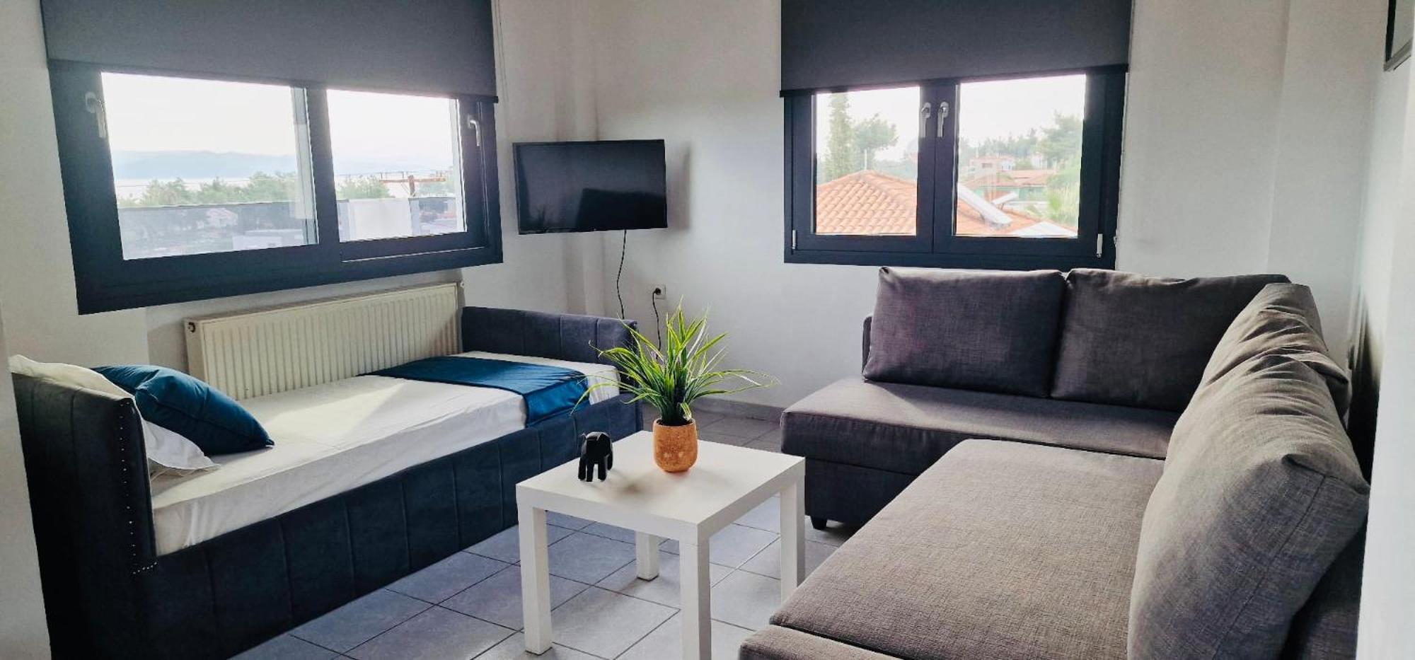 Eden Sea View Harmony Apartment Pefkochori Exterior photo
